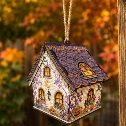 FRANDEK DIY Wooden House Diamond Art Painting Kit for Adults Home - Image 3