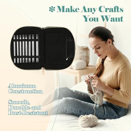 Yarniss Small Size Circular Knitting Needle with Rotating Cable 2.0~5.0mm - Image 5
