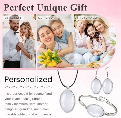 J6QIHANG Pendant Trays Set for DIY Jewelry Making Crafts - Image 6