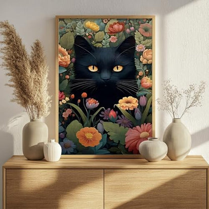 Cat Paint by Numbers Kit for Adults, 16x20 inch - Image 2