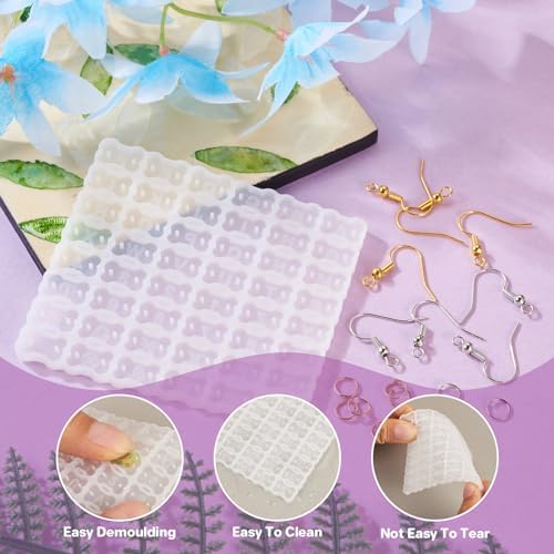 Dog Bone Silicone Mold Resin Earring Molds Cute UV Resin Molds for Keychain Making Kit for Women DIY Earring Bracelet Necklace Jewelry Making - Image 6