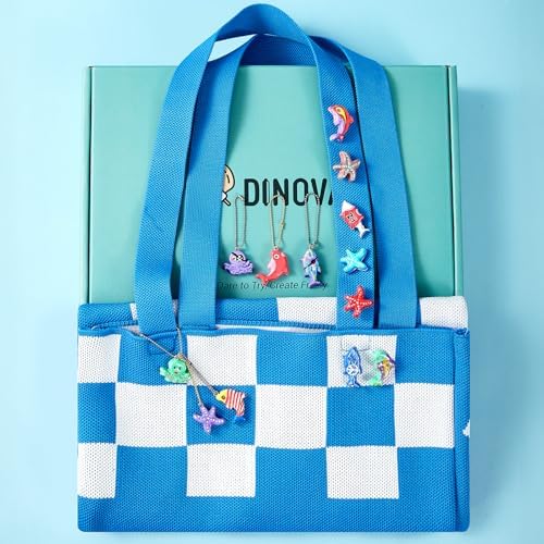 DINOVAT Air Dry Clay Pottery Kit for Adults - DIY Craft Kit Includes:500gClay, 13 Acrylic Paint Pens,Clay Mold,GlossVarnish,Tools & Step-by-Step – Perfect for Pendants, Brooches - Image 2