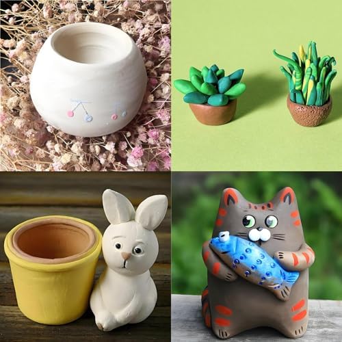 ReArt Air-Dry Clay Modelling, 2.2 pounds Ideal Advanced Sculptors All-Purpose Modeling Clay (Green) - Image 6