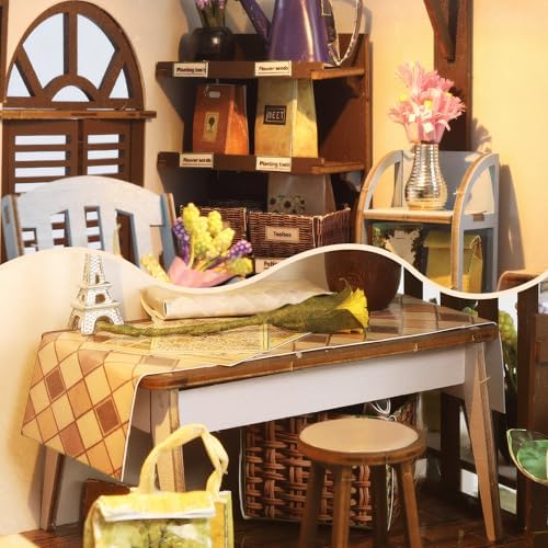DIY Miniature House Kit, Mini House Building kit for Adults, Garden - Image 5