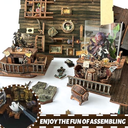 Spilay Book Nook Kit for Adults, Vintage DIY Miniature House Kit - Image 7