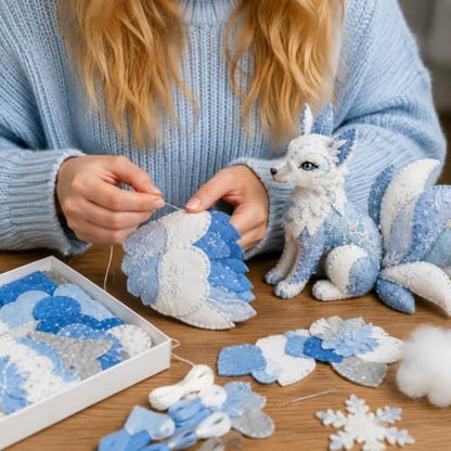 DIY Patchwork Animal Kit,All-In-One Creative Handmade Sewing Kit for Beginners,Craft Lovers - Image 3