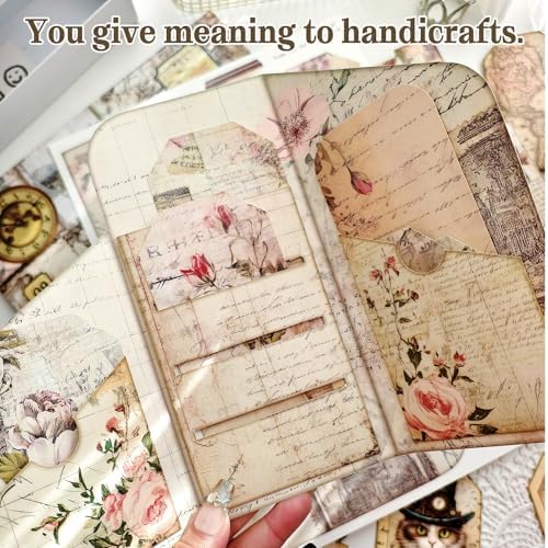 Junk Journal Supplies, Vintage Decorative Scrapbook Supplies - Image 6