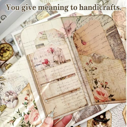 Junk Journal Supplies, Vintage Decorative Scrapbook Supplies - Image 6