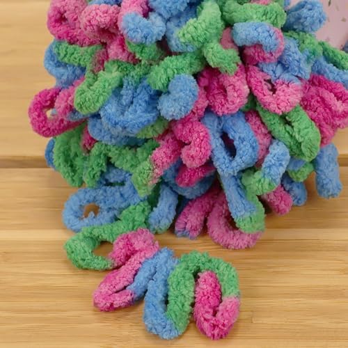 JubileeYarn Fun Finger Pride Loops Yarn - Bowie - 6 Skeins - Image 3