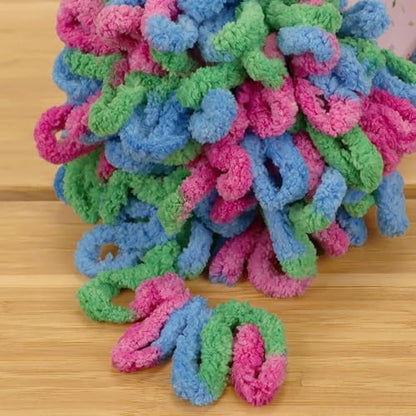 JubileeYarn Fun Finger Pride Loops Yarn - Bowie - 6 Skeins - Image 3