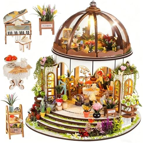Vaki Vaki 2026 New DIY Miniature House Kit, Book Nook Puzzle with LED Light by VakiVaki-Specializinginthedesignandproductionofwoodenminiatures