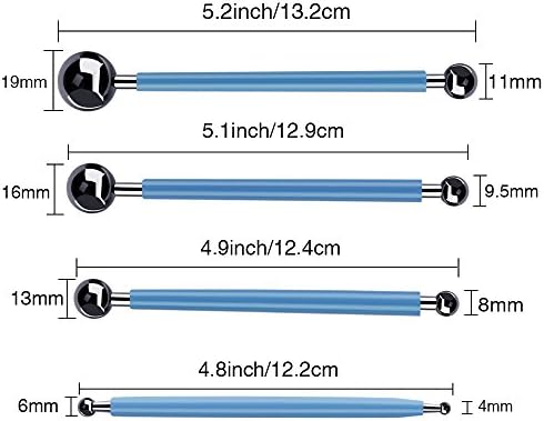 Caydo 9 Pieces Stylus Tools, Clay Sculpting Tools for Ceramic Engraving - Image 4