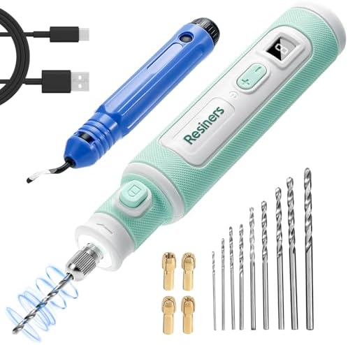 Resiners Cordless Rotary Tool Kit for Resin Molding, Plastic, Wooden Crafts by Resiners