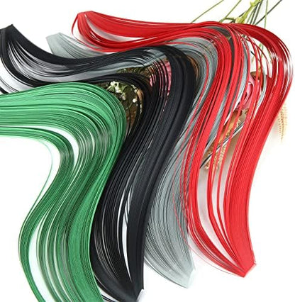 QTLCOHD 35 Colors 4200 Strips Paper Quilling Strips - Image 2