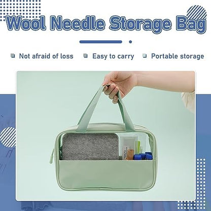 Mayboos Needle Felting Kit, 6"x6" Needle Felting Pad Tools - Image 5