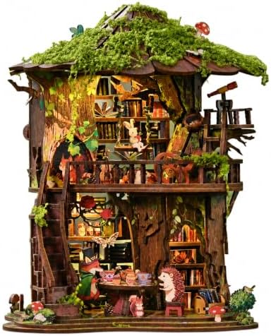 Spilay DIY Miniature House Kit for Adults, Miniature Dollhouse Building Kit by SpilayDIYDollhouseMiniature