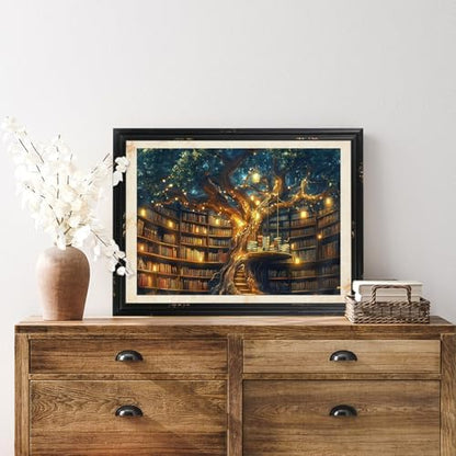 Tree Paint by Numbers Kit for Adults, 16x20 inch - Image 2