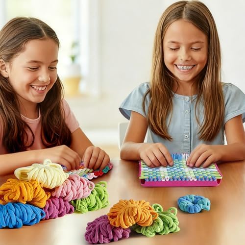 Caydo Weaving Loom Refill Loops, Elastic Loops for Weaving Looms 448 PCS - Image 6