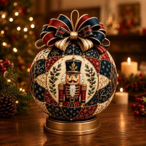 Christmas Classics Patchwork Ornament DIY Kit, Holiday Decorations by Unknown