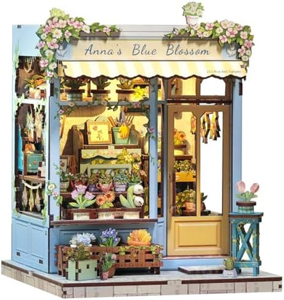 CUTEBEE Book Nook Kit - DIY Miniature House Dollhouse Kit for Adults by CUTEBEE
