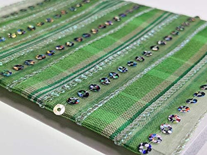 Ribbon Storage DIY Greeting Card Kit-Ribbon Cards-Handmade DIY Card Kits-Craft Kits for Kids and Adults-Card Making Kit, Thank You and Birthday Cards-Card Maker Kit for 10 Project Card (Lucky Green) - Image 2