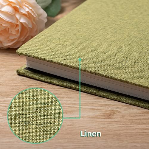 Large Photo Album Scrapbook, Holds 4x6, 8x10 Pictures, Self-Adhesive Pages for Baby, Wedding, Travel & Family Memories, Includes Metallic Pen & Scraper, DIY Memory Book for Gifts 11" X 10.8" 60 Pages - Image 4