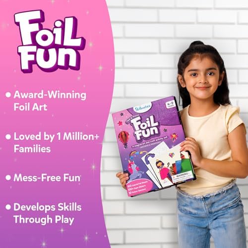 Skillmatics Foil Fun Unicorns & Princesses, Foil Art & Craft, Gift for Kids - Image 2