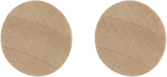 Sscon 100Pcs Unfinished Wood Slices 10mm Natural Wood Slices Wooden Circles for Crafts and Decoration - 10MM/0.39IN