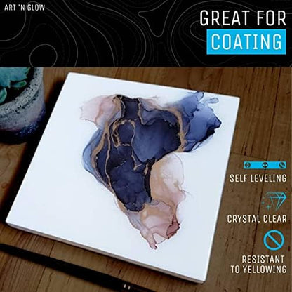 Crystal Clear Epoxy Resin 2 Gallon - Food Safe, UV Resistant, Bubble Free - Image 3