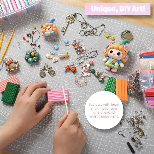 Aestd-ST Polymer Clay 72 Colors, Oven Bake Modeling Clay for Kids & Artists - Image 4