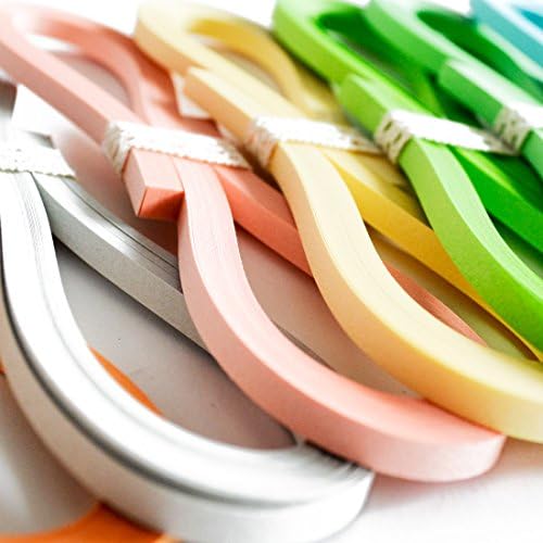 JUYA Quilling Strips Set 1280 Strips 32 Colors TANT Paper 3mm/0.12in - Image 3