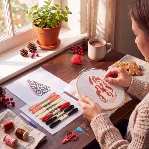 XunYee Needlepoint Canvas Kit, Conch - Image 4