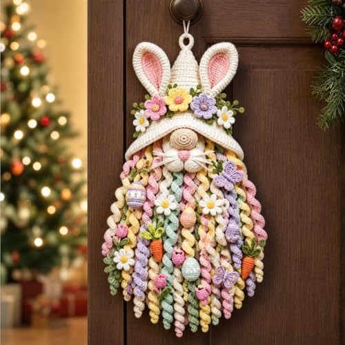 DIY Seasonal 3D Crochet Door Hanger Kit Collection, Halloween Handmade - Image 4