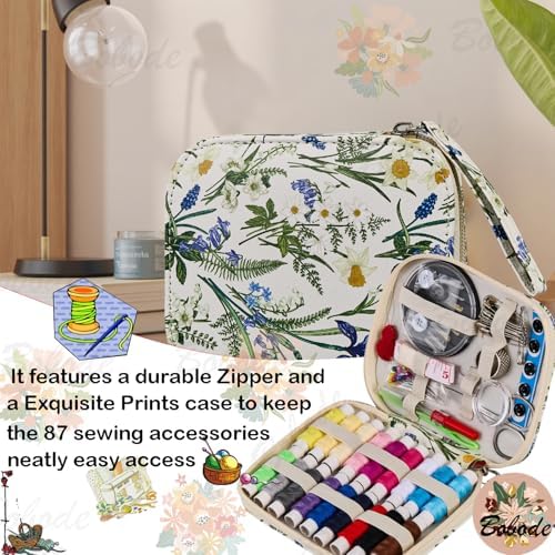 Bobode Printing Sewing Kit Travel Basic Sewing Kit for Adults - Image 5