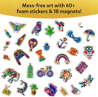 Skillmatics Foil Fun Pretty Patterns, Foil Art, Gift for Tweens & Adults - Image 6