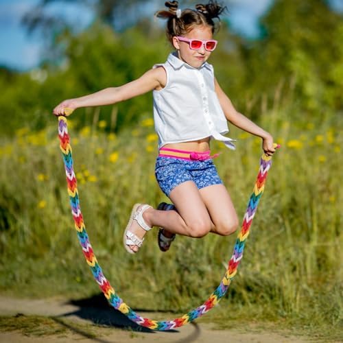 PREBOX Weaving Loom Loop Refill,7 Inch 500 Pcs in 10 Vibrant Colors, Potholder Loops, Loom Refill Loops Craft for Kids - Image 7