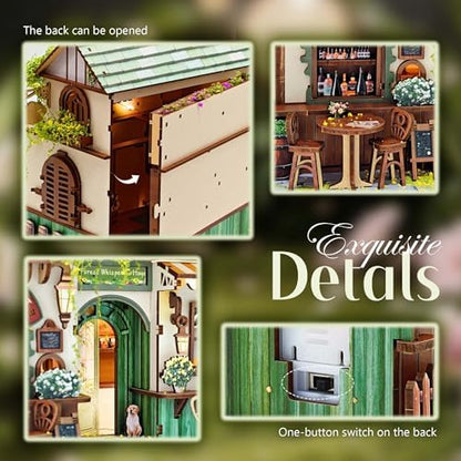 No Glue Needed DIY 3D Miniature House Kit for Adults - Image 5