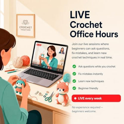 Crochet Kit for Beginners – DIY Amigurumi Kits (Bees, Yellow And Black) - Image 6