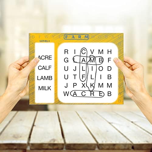Keeping Busy Word Search 1 Dementia Activities for Seniors | Alzheimer Products for Elderly Patients | Fun Memory Game Toy & Cognitive Brain Puzzle for Senior Citizens w/Memory Loss or Alzheimers - Image 6