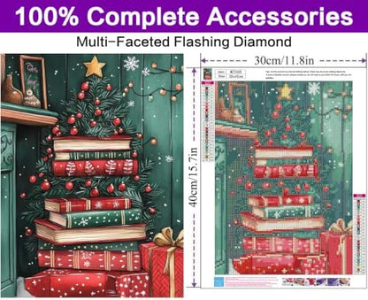 Christmas Diamond Art Kits for Adults, Diamond Art Painting Kits for Adults - Image 4