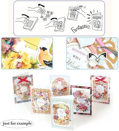 Huralona Greeting Card Making Supplies Envelope Kit Gift Anniversary Craft - Image 4