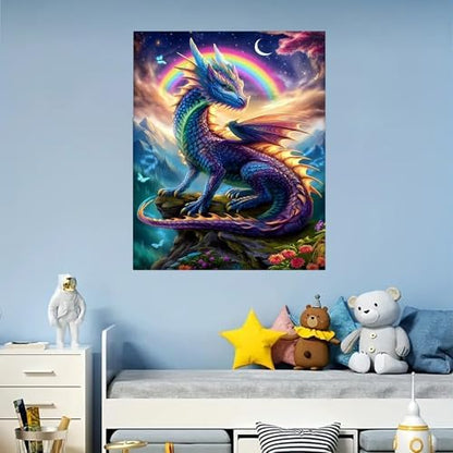 Arttoplus Dragon Paint by Numbers Kit for Adults Beginner 16x20 inch - Image 5