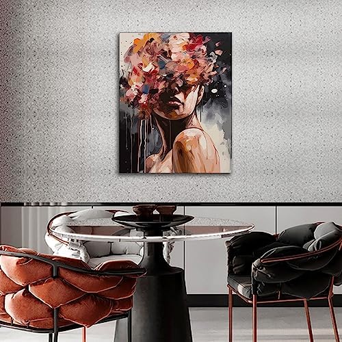 TUMOVO Abstract Woman and Lady Paint by Numbers Craft Kit for Adults - Image 4