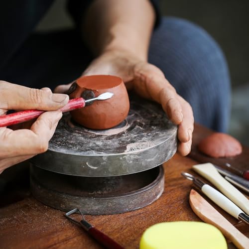 SHENOMAD 17PCS Clay Sculpting Pottery Modeling Ceramics Polymer Tools Set - Image 4