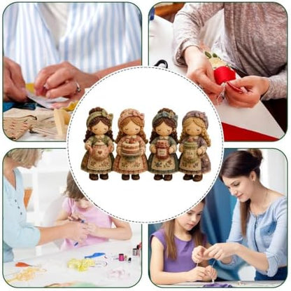 Patch Work DIY Kit - Beginner Sewing Set for Handmade Doll Decor - Image 5