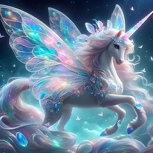 Xylogist Unicorn Diamond Art Kits for Adults 12X12Inch by Xylogist