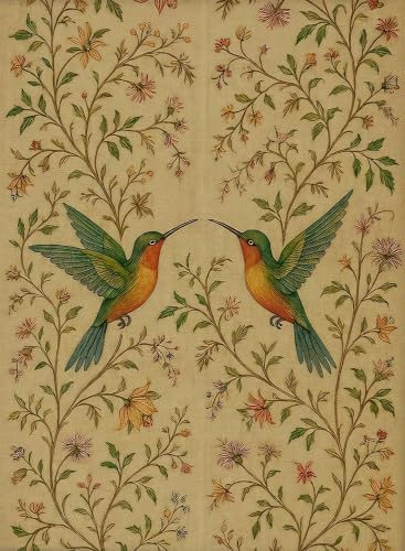 Bird Paint by Numbers Kit for Adults Framed Canvas 12X16 in, Frameworkless by FairylandJinWenn
