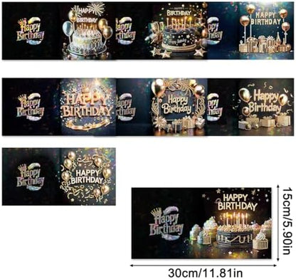 8PCS DIY Diamond Art Greeting Cards Birthday Congratulations Cards & Gifts - Image 2