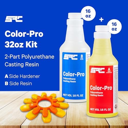 SRC Color-Pro 32 Oz, Semi-Clear Polyurethane Casting Resin - Image 2
