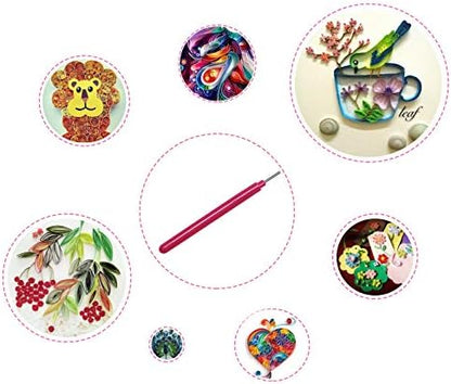 4 Pcs Paper Quilling Tools Slotted Kit Rolling Curling Stainless Steel - Image 5